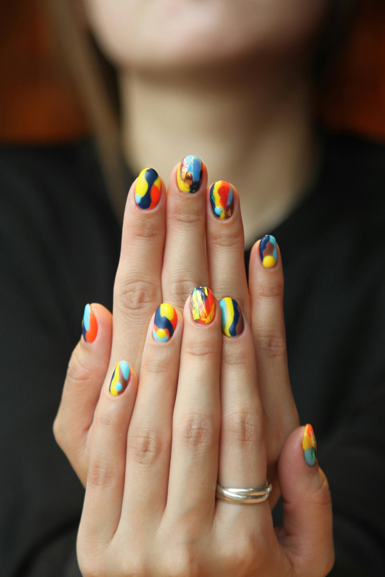 Pampered hands, polished feet.